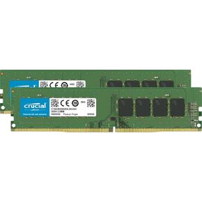 Crucial 64GB Kit (16GBx4) DDR4 2133 MT/s (PC4-17000) DR x8 Unbuffered DIMM 288-Pin Memory - CT4K16G4DFD8213