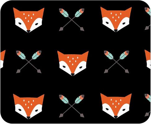 OTM Essentials Artist Series Fabric Mouse Pad, Mr. Fox Animals in Saudi Arabia