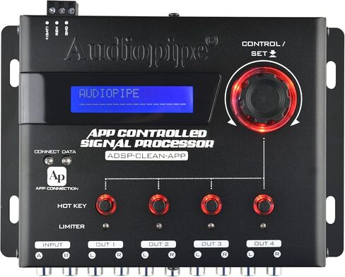 Audiopipe - ADSP-Clean-APP Digital Signal Processor with Remote Mobile Application Control in Saudi Arabia