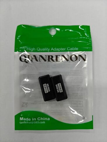 Qianrenon USB4 2.0 النوع C محول بيانات الشحن السريع 80 جيجابت في الثانية USB C أنثى إلى موصل الوظائف الكاملة الإناث Coupler PD240W 48V 5A 8K@60Hz ، AL HOUSIC in Kuwait