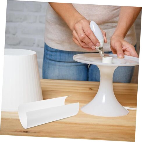 Cabilock LED LED Cover Cover Acrylic Diffuser for Flush Mount Lights تأثير إضاءة ناعمة لغرفة المعيشة المكتبية in Kuwait