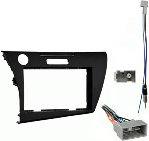 Ammonony Audio متوافق مع Honda CRZ 2011 2012 2013 2014 2015 2016 Double DIN PEERMARKEET STEREO HARNESS RADIN in Kuwait