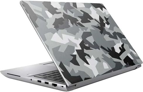 Skinit Skinit Lastop Protop Skin متوافق مع HP Zbook Fury 16 G10 - التصميم الأسود المموه الحضري in Kuwait