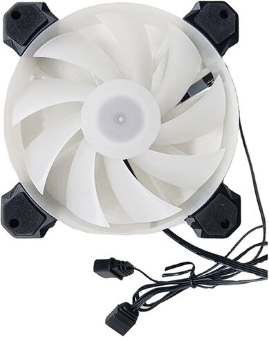 12cm 4PIN Case Fan Quiet PC Radiator CPU Cooler ARGB Sync with Motheroboard Fans in Saudi Arabia