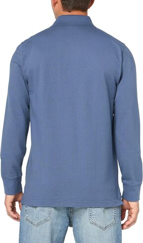 Brooks Brothers Men's Long Sleeve Cotton Pique Stretch Logo Polo Shirt in Saudi Arabia