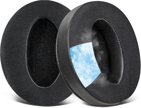 Soulwit Cooling -Gel Pads Coushions Placions ، وأسماء الأذن لـ Sennheiser HD 4.50BT ، HD 4.50BTNC ، HD 4.50SE ، HD 4.40BT ، HD 4.30G ، HD 4.20S ، HD 458BT ، HD 450 ، HD 400S ، HD 400S ، HD 350BT - Black. in Kuwait