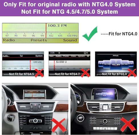 Ninetom 12.3 بوصة الشاشة اللاسلكية اللاسلكية Carplay Android Auto Multimedia Car Radio Treamer مع مرسيدس Benz E Class W212 مع نظام NTG4.0 (2009-2012) in Kuwait