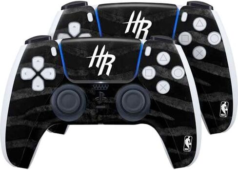 Skinit Decal Gaming Skin Compatible with PS5 Controller - Officially Licensed NBA Houston Rockets Distressed Design in Kuwait