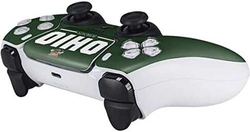 Skinit Decal Gaming Skin Compatible with PS5 Controller - Officially Licensed Ohio University Ohio Bobcats Logo Design in Kuwait