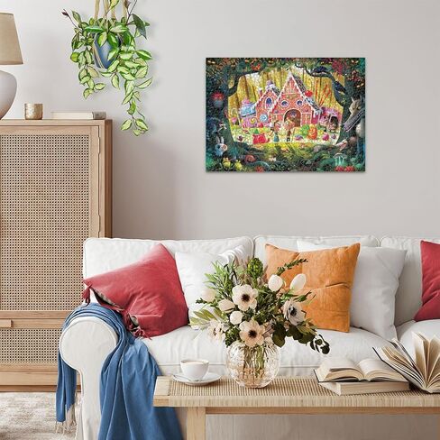 Ravensburger Hansel and Gretel Beware! 1000 Piece Jigsaw Puzzle for Adults - 16950 - Every Piece is Unique, Softclick Technology Means Pieces Fit Together Perfectly in Kuwait