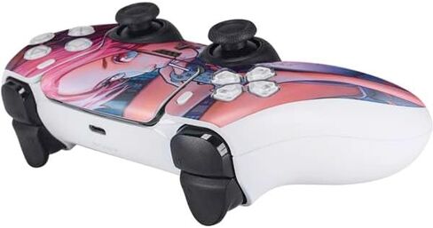 Skinit Decal Gaming Skin Compatible with PS5 Controller - Officially Licensed Purple Unicorns by Cat Coq Design in Saudi Arabia