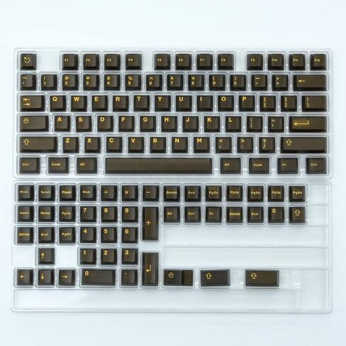 114 Double Shot Translucent Keycaps Compatible with TKL Mechanical Keyboards RGB Backlit Keycap Set(Emerald-Box) in Saudi Arabia