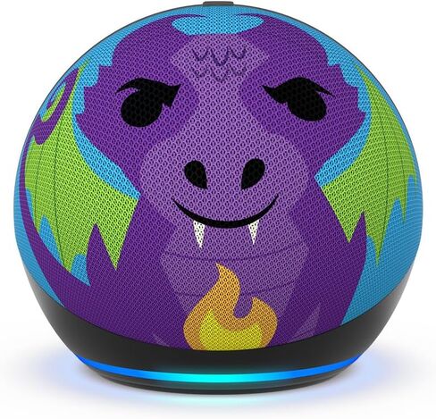 حزمة Amazon Entertainment بما في ذلك Fire HD8 Kids Pro Tablet (32 جيجابايت ، Jungle Cat + Echo Dot Kids (Dragon) in Saudi Arabia