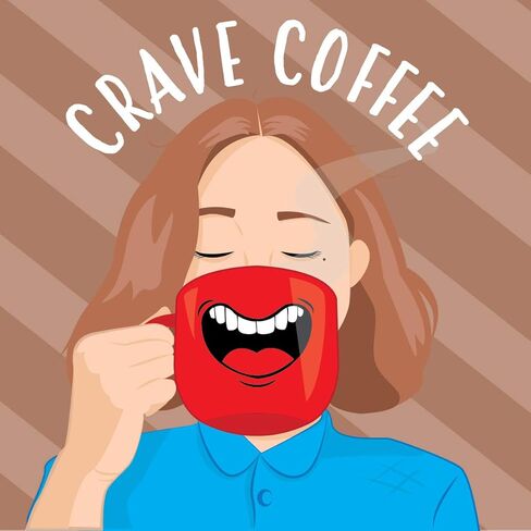 Crave Beverages Flavored Coffee Pods, Compatible with 2.0 K-Cup Brewers, Hazelnut, 100 Count in Saudi Arabia