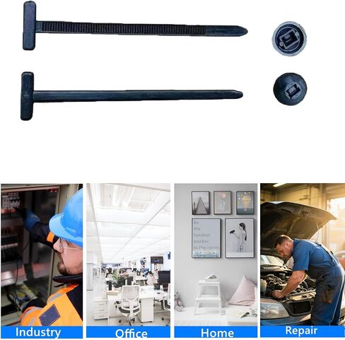 100PCS Nylon Universal Cable Tie Buckle Zip Tie for Car, 2025 Multifunctional Self-Locking Heavy Duty Automotive Fastener (20pcs) in Saudi Arabia