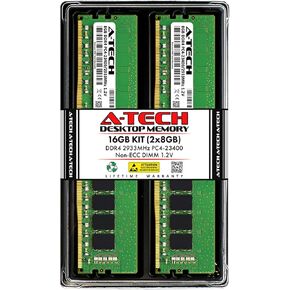 A-Tech 16GB Kit (2x8GB) RAM for Lenovo IdeaCentre 3 07IMB05, 5 14IMB05, 5 14IOB6, C5 14IMB05, G5 14IMB05 | DDR4 2933MHz PC4-23400 DIMM Non-ECC UDIMM Memory Upgrade