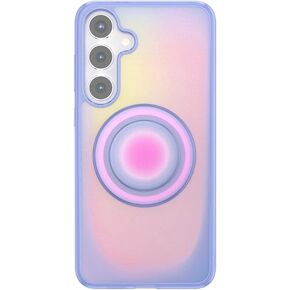 PopSockets Case for Samsung Galaxy S24 Plus, Compatible with MagSafe, with Magnetic PopGrip Phone Grip Included, Phone Case for Galaxy S24 Plus - Aura