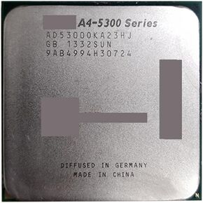 A4-Series A4-5300 A4 5300 K 5300 K 3.4 GHz Dual-Core CPU AD530BOKA23HJ / AD5300OKA23HJ Socket FM2