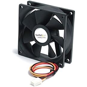 StarTech.com Quiet Dual Ball Bearing 8cm Case Fan with TX3 Connector