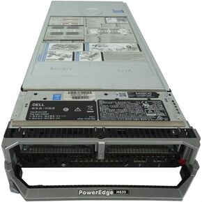 Dell PowerEdge M630 SFF Blade Server, 2X Xeon E5-2680 V4 2.4GHz 14-Core CPU, 1.5TB Memory, PERC H730p, 2X 1.92TB SSD, 10Gb 2-Port Mezzanine (Renewed)