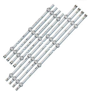 LED Strips(8) Fit for Samsung UN43J5000AF UN43J5000AG UN43J5200AKXZL UN43J5200AHXPA UN43J5200AG UN43M5300AF BN96-37294A 30774