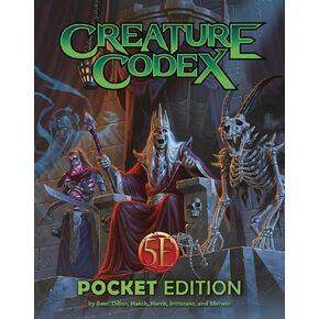 Creature Codex Pocket Edition