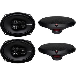 4 New Rockford Fosgate R169X3 6x9 260W 3 Way Car Coaxial Speakers Audio Stereo