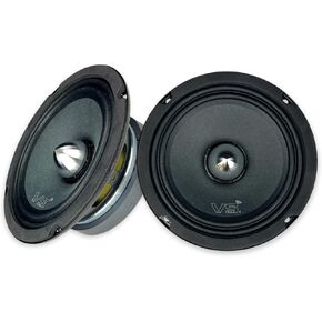 MENACE AUDIO® 6.5" Midrange Speaker with Silver Bullet - Pair