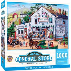 MasterPieces 1000 Piece Jigsaw Puzzle for Adults, Family, Or Youth - Countryside Store & Supply - 19.25"x26.75"