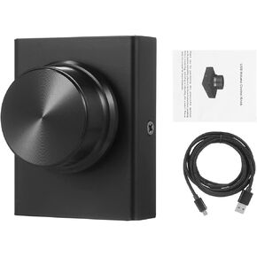 PC Volume Control, USB Volume Control Knob, One Key Mute Controller for Computer Laptop Plug and Play Compatible with window 10/8 / 7 / Vista/XP/systems