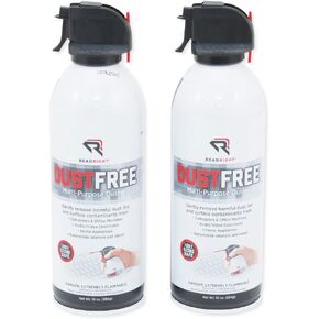 Dust Free 100% Ozone Safe Spray Duster, 10 oz. Can, 2/Pack (REARR3722)