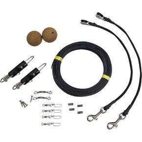 Tigress Elite Mono Rigging Kit for Big Game Kite Fishing Such as Shark, Wahoo, Mahi Mahi, Tuna or Sailfish