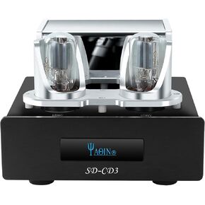 YAQIN SD-CD3 Tube Buffer Sound Processor Premium CD, VCD, DVD Tube Processor for Sound Upgrade and Improve Enhancing Home Stereo System Components with High-Resolution Audio Performance