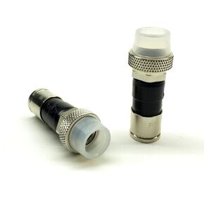#US Female to Female Coupler Adapter Contor Cable Gold Plated