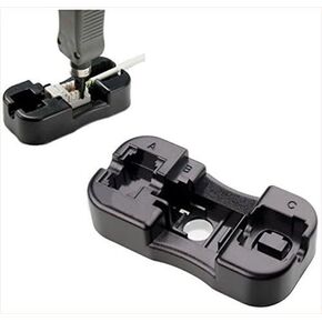 iMBAPrice Keystone Jack Punch Down Stand Holder for Cat5E/Cat6 and RJ11/RJ12 Keystone Jacks