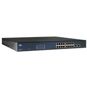 EX17162 - Web-Smart 16-Port 10/100 PoE+ and 2-Port Combo Gigabit RJ45/SFP Ethernet Switch