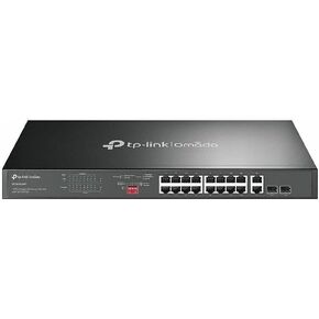 TP-Link Omada 18-Port Gigabit Ethernet PoE Unmanaged, 128 MB/s, Black (DS1018GMP)