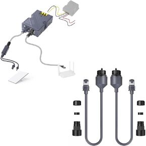 QUIDDITY 150W Starlink Mini PoE Injector Splitter + Starlink Ethernet Adapter Mini