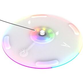 RGB Vertical Stand Stable LED Base Stand Replacement Game Console Base for PS5 Slim Disc/Digital Version
