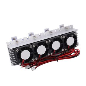 12V 4-Chip TEC1-12706 جهاز تبريد الهواء الكهروضوئي DIY Kit 240W Peltier Cooler ، genericmoevgt7a3q