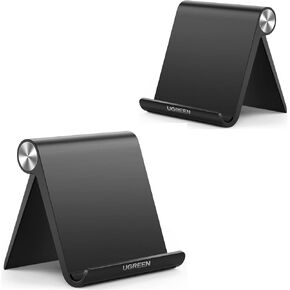 UGREEN Tablet Stand Black Bundle with Phone Stand Black