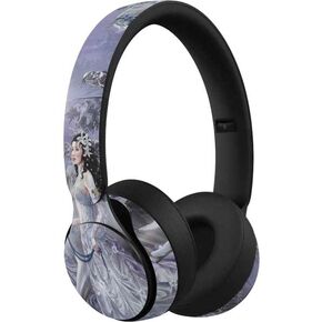 Skinit Decal Skin Compatible with Beats Solo Pro - Officially Licensed Nene Thomas Fairy with Horse in Snow by Nene Thomas Design