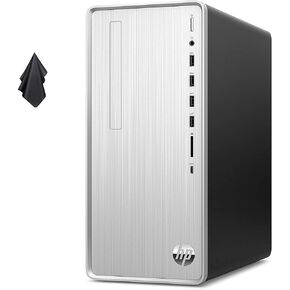 HP 2022 Pavilion TP01 Desktop Computer, AMD Ryzen 7-5700G (Beats Core i9-10900), AMD Radeon, 16GB RAM, 1TB PCle SSD, 9 USB Ports, Wireless-AC, Bluetooth, HDMI, Windows 11 Pro