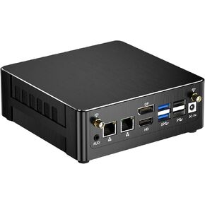 Thdeukoty Mini PC i9-13900H, 14C/20T Up to 5.4GHz, 64G RAM 2TB SSD, Desktop Mini Computers Win 11 Pro(TPM2.0), 2.5+1G LAN, WiFi6E, BT5.3, DP/HDMI/Type-C Triple Display, VESA
