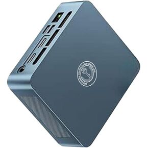 TRIGKEY S5 AMD Ryzen 5 Mini PC, 5500U (6C/12T, Up to 4.0GHz) Micro Computer, 16GB DDR4 3200MHz| 500GB M.2 2280 NVME SSD, Small PC 4K Triple Displays, WiFi 6+BT5.2+2.5G, DP/HDMI/USB3.2 * 3