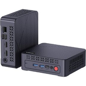 C1 Mini PC W 11 Pro ، Alder Lake N97 (تصل إلى 3.6 جيجا هرتز) كمبيوتر صغير ، 16 جيجا بايت DDR4 512GB SSD دعم 4K شاشة ثلاثية ، WIFI5/BT5.0/2.5G أجهزة كمبيوتر سطح المكتب LAN للمكتب ، الصفحة الرئيسية
