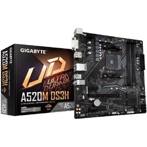 GIGABYTE A520M DS3H Socket AM4 Micro ATX DDR4-SDRAM Motherboard