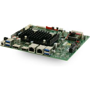 Mitac PD10AI Apollo Lake N3350 Thin Mini ITX MB ، LAN المزدوج ، بدون صوت