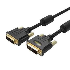 Hdmi DisplayPort DVI to DVI Cable Video Cable Gold-Plated Support 1920x1080 for Laptop Gaming DVD Laptop HDTV and Projector Computer Cables (Size : 5m) (2m)