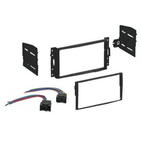 Double DIN Car Stereo Mounting Installation Dash Kit Compatible with Chevrolet Aveo Pontiac G3 (Dash Kit) 2007 2008 2009 2010 2011